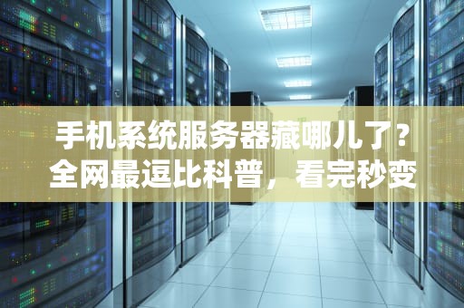 手机系统服务器藏哪儿了？全网最逗比科普，看完秒变技术大神！