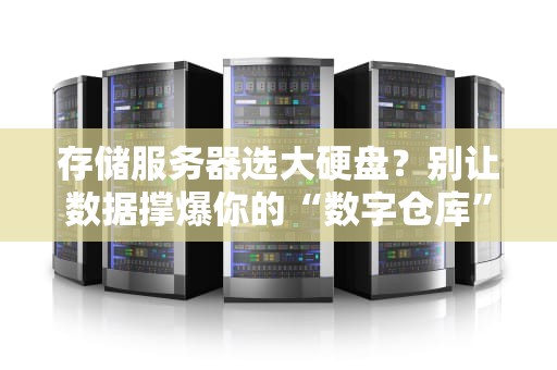 存储服务器选大硬盘？别让数据撑爆你的“数字仓库”！