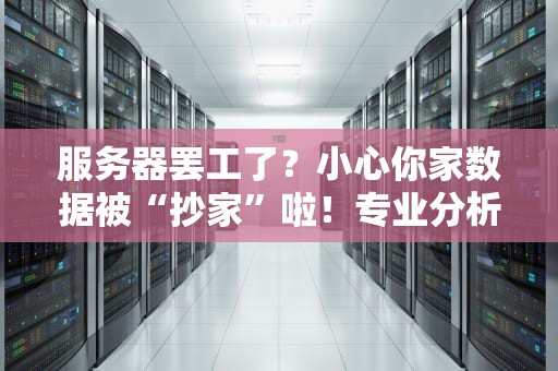 服务器罢工了？小心你家数据被“抄家”啦！专业分析+急救指南