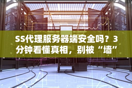 SS代理服务器端安全吗？3分钟看懂真相，别被“墙”忽悠了！