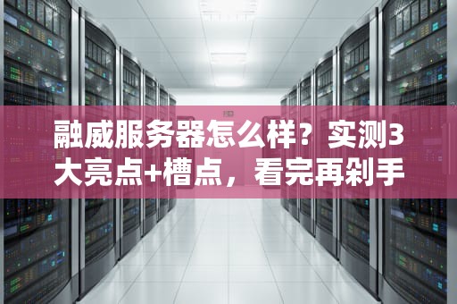 融威服务器怎么样？实测3大亮点+槽点，看完再剁手！