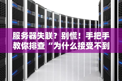 服务器失联？别慌！手把手教你排查“为什么接受不到服务器”的终极指南