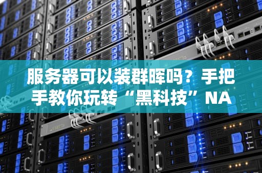 服务器可以装群晖吗？手把手教你玩转“黑科技”NAS！