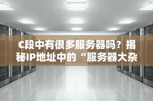 C段中有很多服务器吗？揭秘IP地址中的“服务器大杂烩”