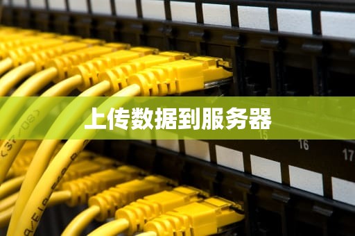 上传数据到服务器