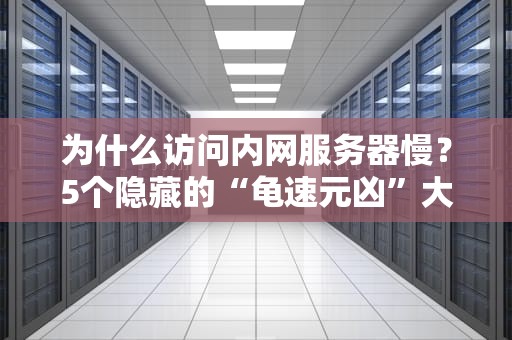为什么访问内网服务器慢？5个隐藏的“龟速元凶”大揭秘！