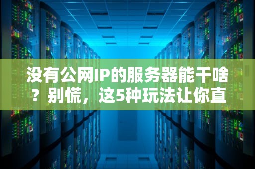 没有公网IP的服务器能干啥？别慌，这5种玩法让你直呼“真香”！