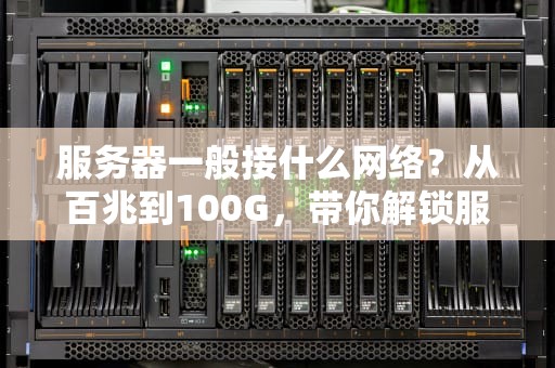 服务器一般接什么网络？从百兆到100G，带你解锁服务器的网络秘籍！