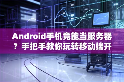Android手机竟能当服务器？手把手教你玩转移动端开发！