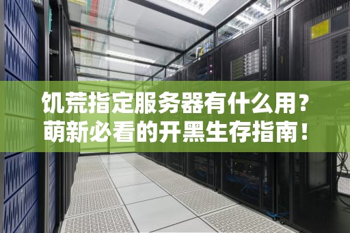 饥荒指定服务器有什么用？萌新必看的开黑生存指南！