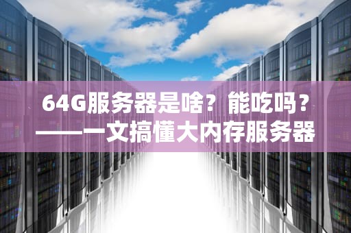 64G服务器是啥？能吃吗？——一文搞懂大内存服务器的“硬核”真相！