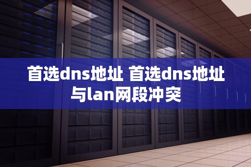 首选dns地址 首选dns地址与lan网段冲突