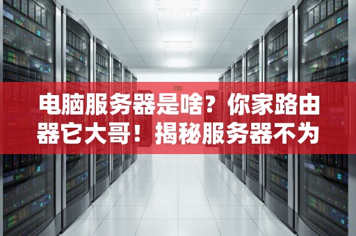 电脑服务器是啥？你家路由器它大哥！揭秘服务器不为人知的硬核日常