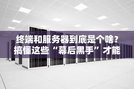 终端和服务器到底是个啥？搞懂这些“幕后黑手”才能玩转互联网！