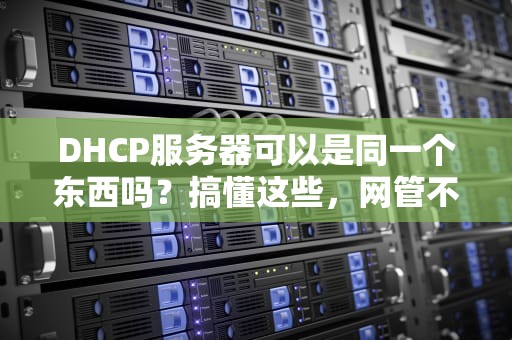 DHCP服务器可以是同一个东西吗？搞懂这些，网管不再“头秃”！