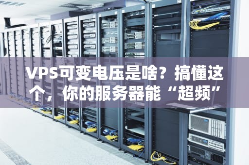 VPS可变电压是啥？搞懂这个，你的服务器能“超频”起飞！