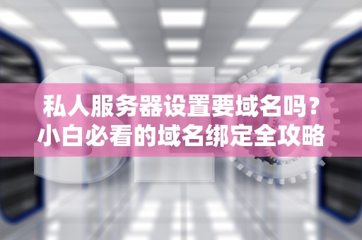 私人服务器设置要域名吗？小白必看的域名绑定全攻略！