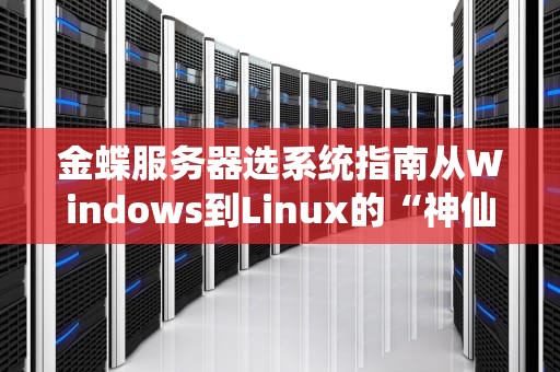 金蝶服务器选系统指南从Windows到Linux的“神仙打架”