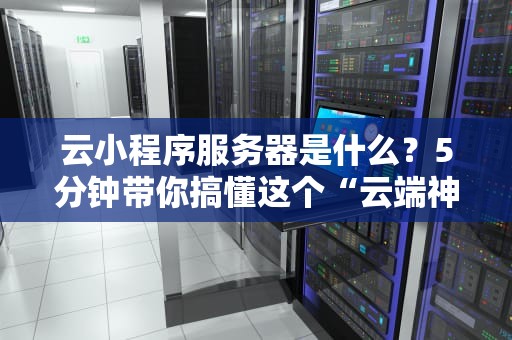 云小程序服务器是什么？5分钟带你搞懂这个“云端神器”！