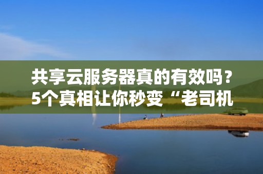 共享云服务器真的有效吗？5个真相让你秒变“老司机”