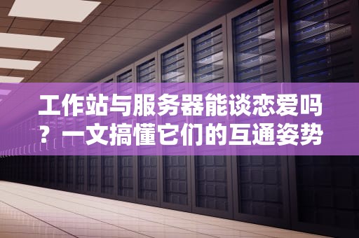 工作站与服务器能谈恋爱吗？一文搞懂它们的互通姿势（附实操案例）