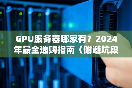 GPU服务器哪家有？2024年最全选购指南（附避坑段子）