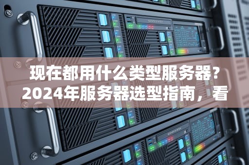 现在都用什么类型服务器？2024年服务器选型指南，看完秒变老司机！