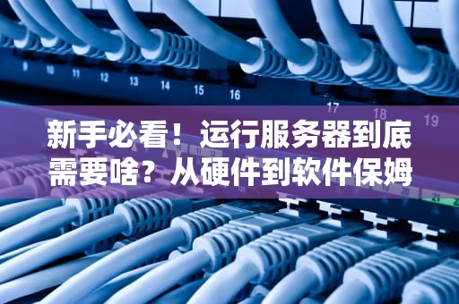 新手必看！运行服务器到底需要啥？从硬件到软件保姆级避坑指南