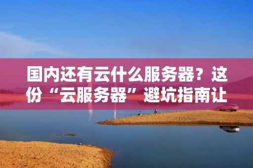 国内还有云什么服务器？这份“云服务器”避坑指南让你笑出腹肌！
