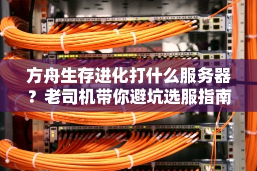 方舟生存进化打什么服务器？老司机带你避坑选服指南！