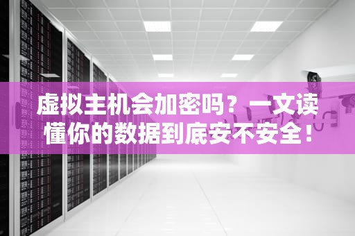 虚拟主机会加密吗？一文读懂你的数据到底安不安全！