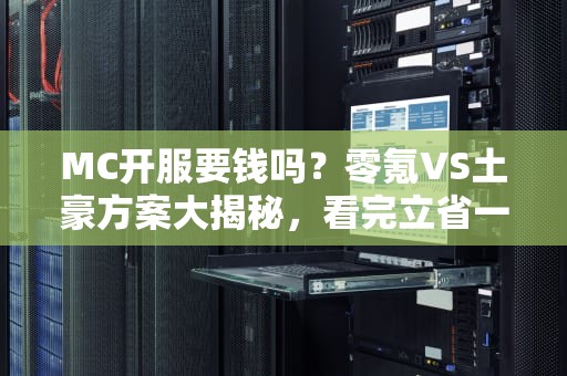 MC开服要钱吗？零氪VS土豪方案大揭秘，看完立省一个亿！