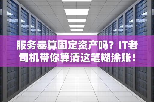 服务器算固定资产吗？IT老司机带你算清这笔糊涂账！