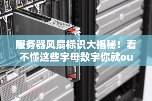 服务器风扇标识大揭秘！看不懂这些字母数字你就out了