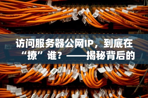 访问服务器公网IP，到底在“撩”谁？——揭秘背后的网络江湖！