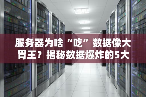 服务器为啥“吃”数据像大胃王？揭秘数据爆炸的5大真相！
