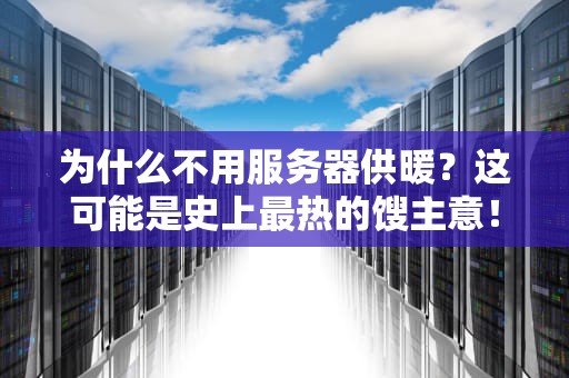 为什么不用服务器供暖？这可能是史上最热的馊主意！