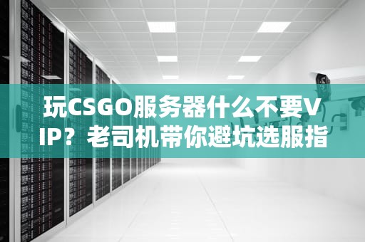玩CSGO服务器什么不要VIP？老司机带你避坑选服指南！