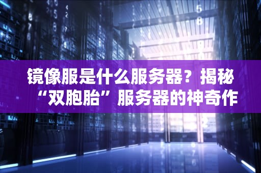 镜像服是什么服务器？揭秘“双胞胎”服务器的神奇作用！