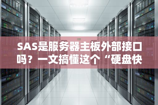 SAS是服务器主板外部接口吗？一文搞懂这个“硬盘快递员”的真相！