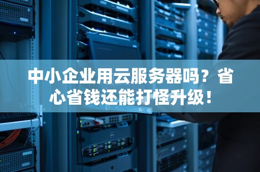 中小企业用云服务器吗？省心省钱还能打怪升级！
