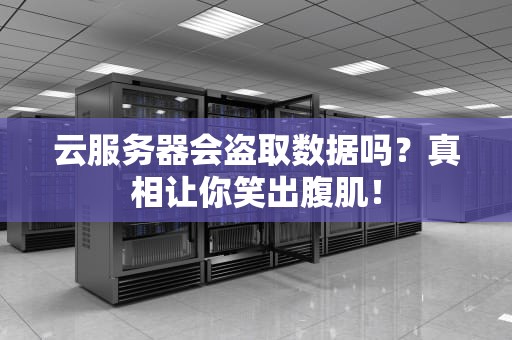 云服务器会盗取数据吗？真相让你笑出腹肌！