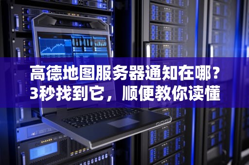 高德地图服务器通知在哪？3秒找到它，顺便教你读懂服务器的“悄悄话”！