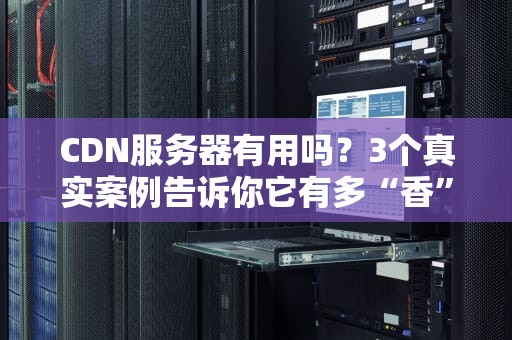 CDN服务器有用吗？3个真实案例告诉你它有多“香”！