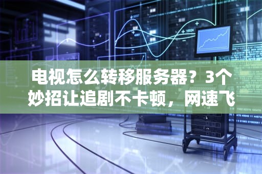 电视怎么转移服务器？3个妙招让追剧不卡顿，网速飞起！