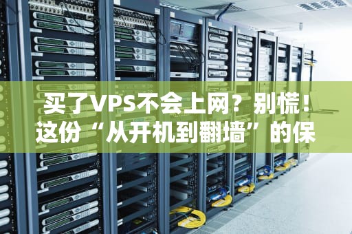 买了VPS不会上网？别慌！这份“从开机到翻墙”的保姆级攻略笑死你！