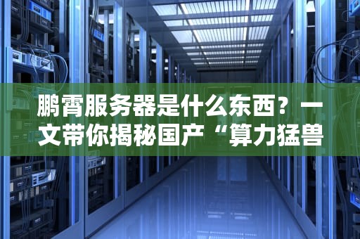 鹏霄服务器是什么东西？一文带你揭秘国产“算力猛兽”的硬核实力！