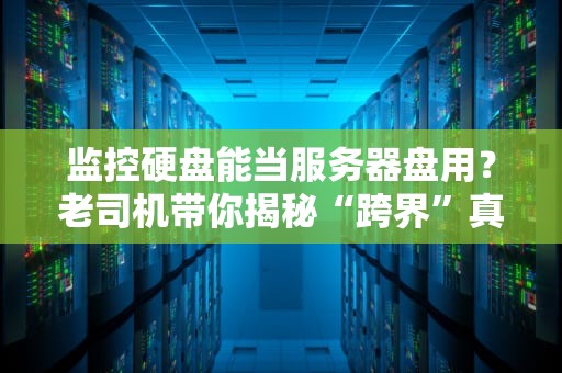 监控硬盘能当服务器盘用？老司机带你揭秘“跨界”真相！