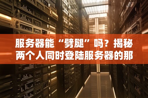 服务器能“劈腿”吗？揭秘两个人同时登陆服务器的那些事儿！