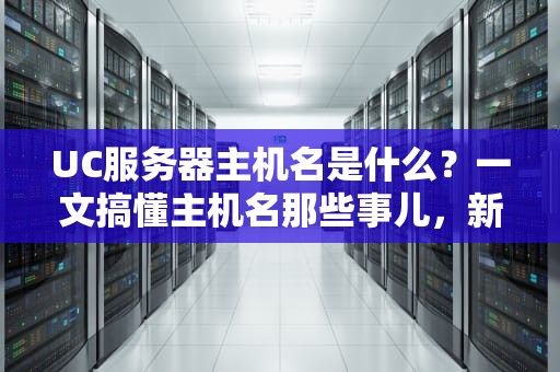 UC服务器主机名是什么？一文搞懂主机名那些事儿，新手也能变大神！